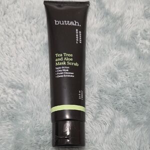 Tea Tree and Aloe Mask Scrub - Black and Green